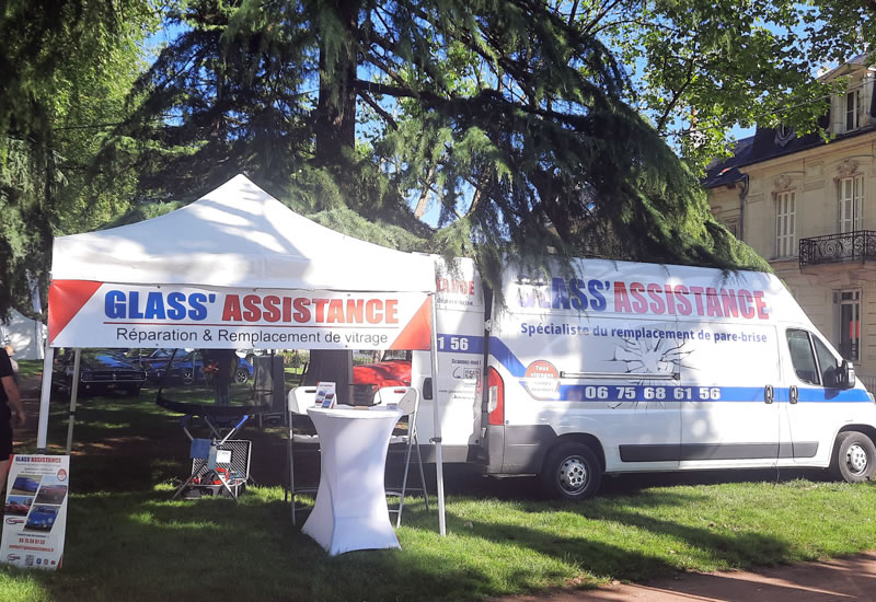 Glass'Assistance au Stande du Chinon Classic de 2023
