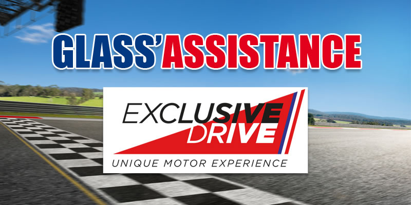 Glass'Assistance partenaire au weekend Exclusive Drive