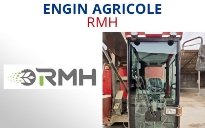 remplacement de pare-brise pour RMH Ramasseur de pommes de terre