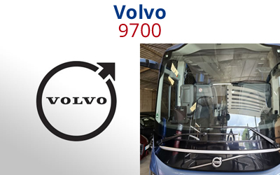 Le spécialiste du remplacement de pare-brise pour les bus Volvo 9700