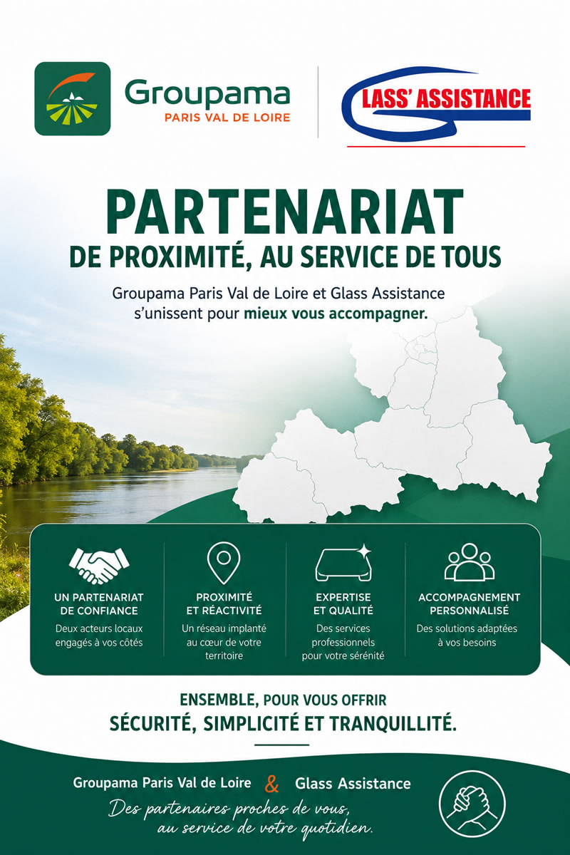 Agrément Groupama pour Glass'assistance